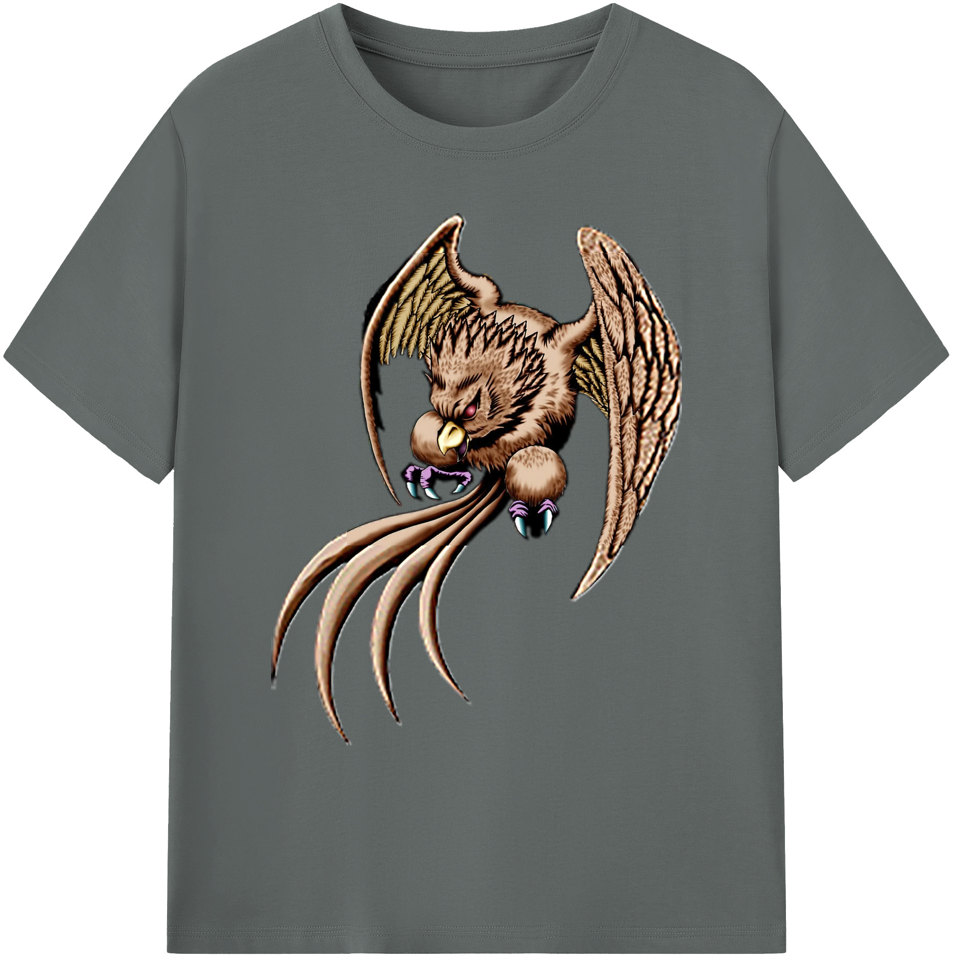 （画像用） 遊☆戯☆王 Yu-Gi-Oh! 綿100％ メンズ半袖Tシャツ｜肌触りやわらか＆通気性